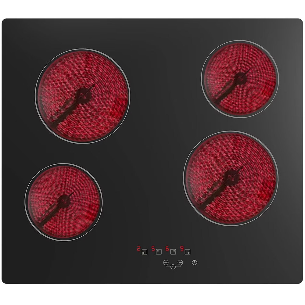 Plita incorporabila NN4ZCR60EU, Vitroceramica, 4 arzatoare, Touch Control, negru