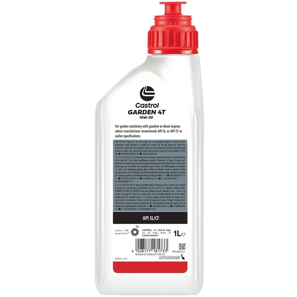 Ulei motor CASTROL Garden 4T, 10W-30, 1L