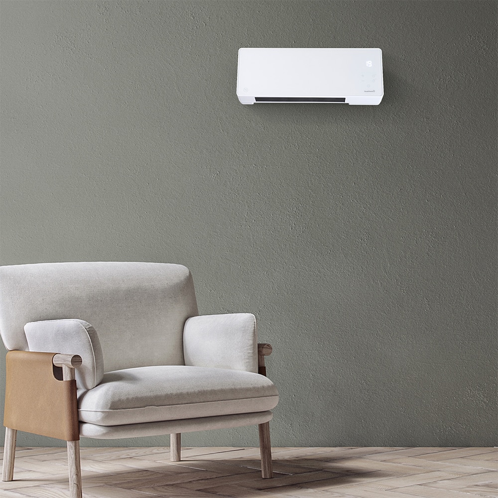 Aeroterma de perete GOODHOME Glenwood, 2000W, Afisaj LED, alb