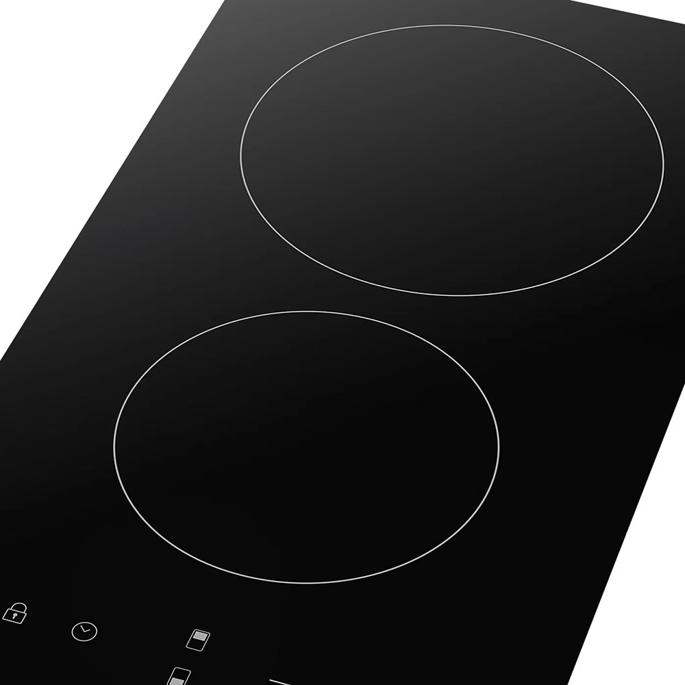 Plita incorporabila NN2ZCR30EU, Vitroceramica, 2 arzatoare, Touch Control, negru