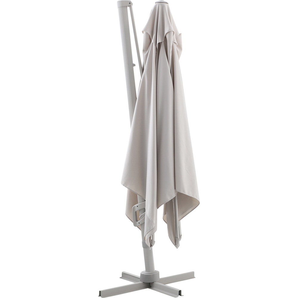 Umbrela de exterior GOODHOME Corby, 3 x 3m, bej