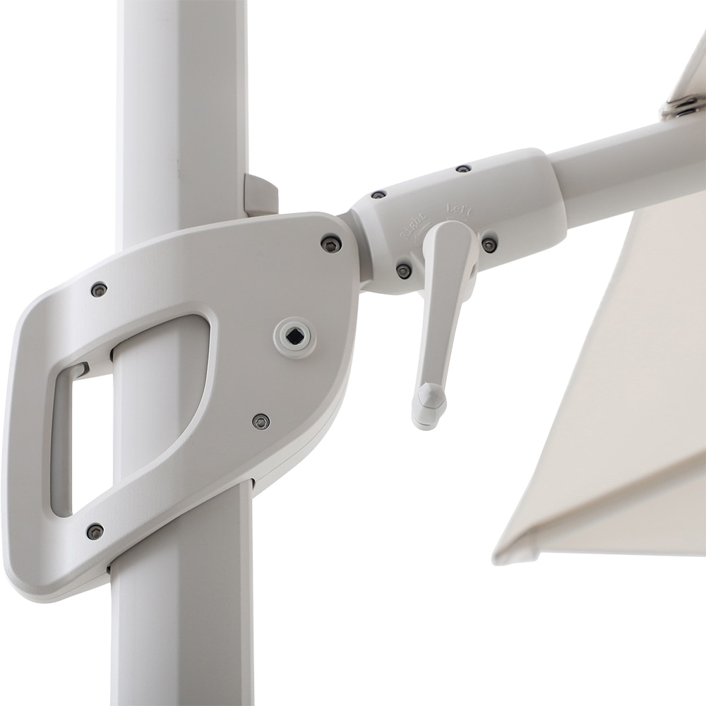 Umbrela de exterior GOODHOME Corby, 3 x 3m, bej