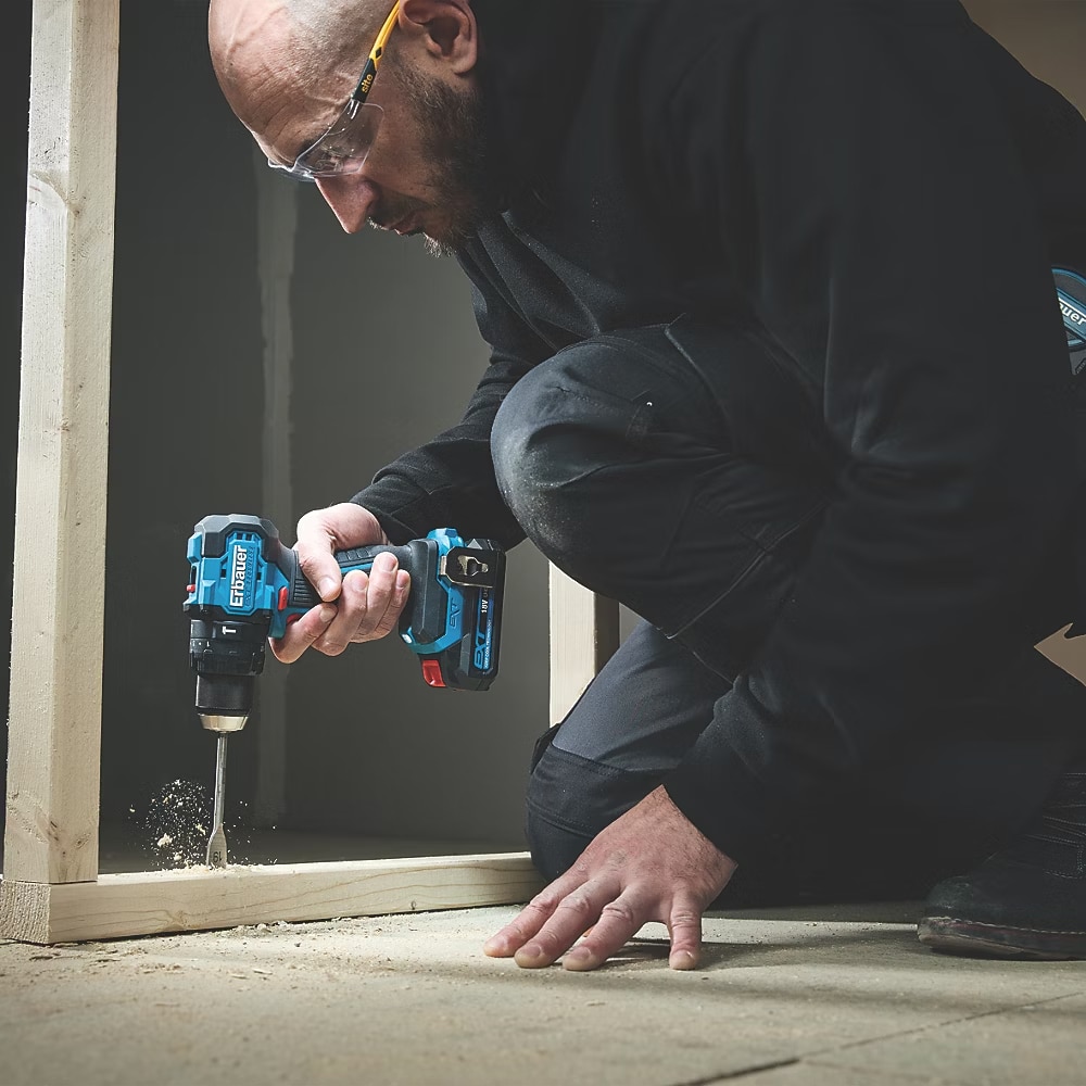 Masina de gaurit si insurubat ERBAUER ERI1092COM, 4Ah, 18V