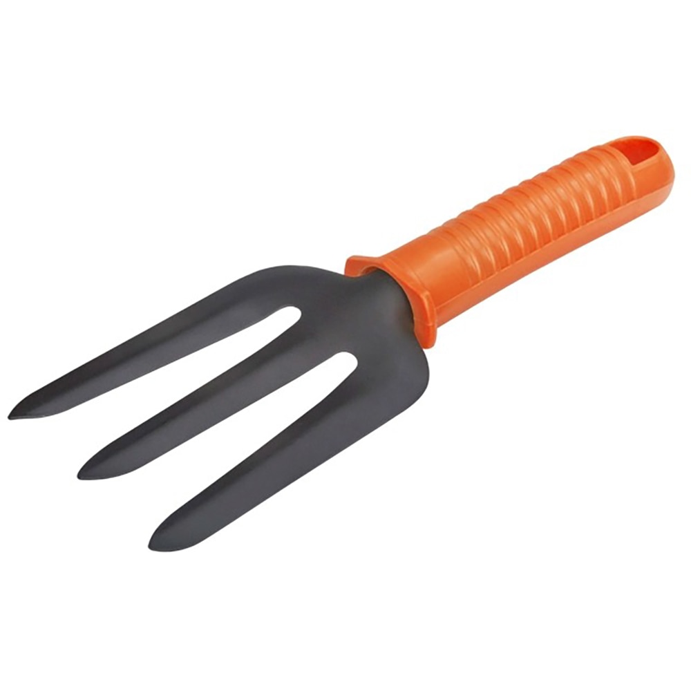 Mini furca EvoTools, plastic, portocaliu