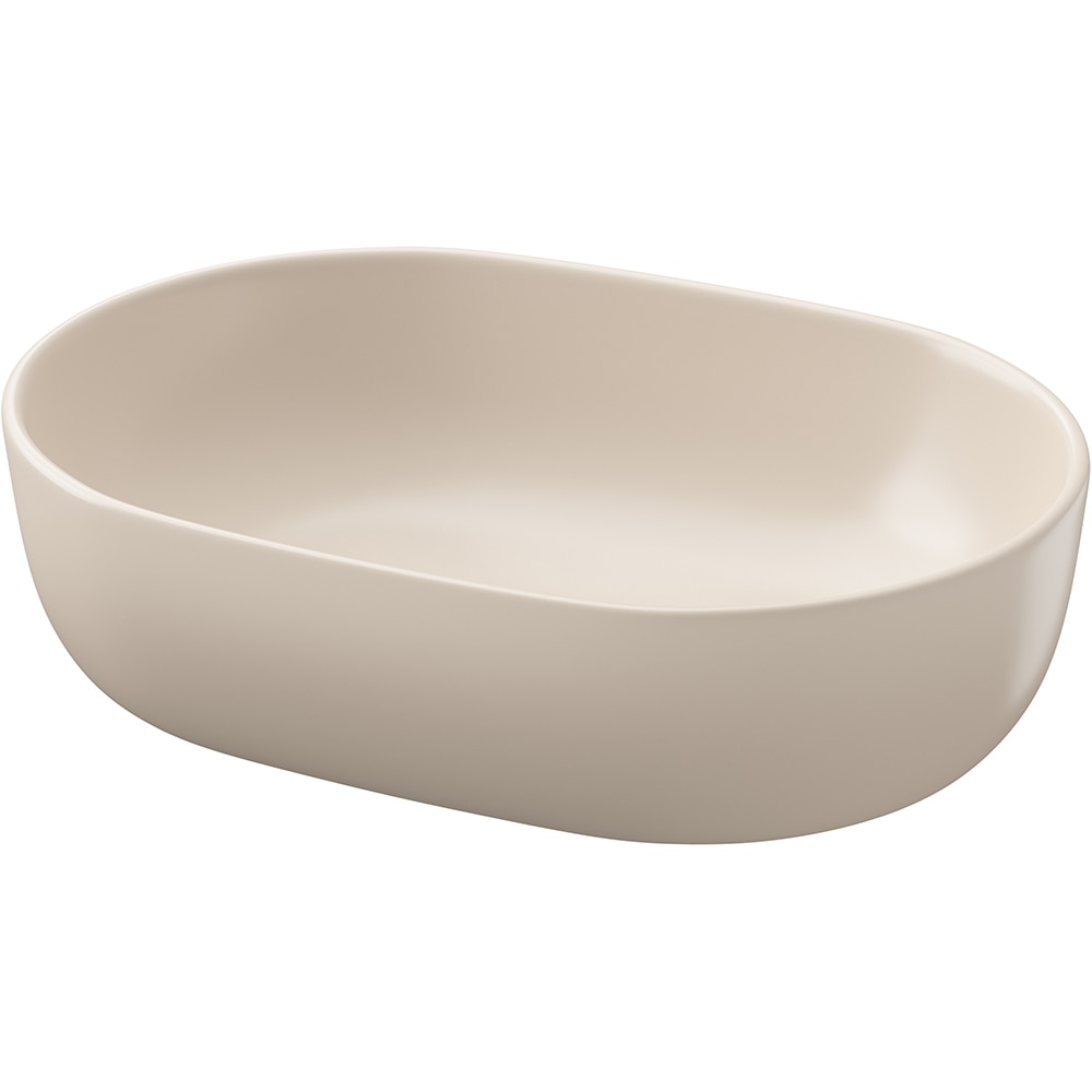 Lavoar pe blat CERSANIT Moduo K116-132, ceramica, 50 x 35.5 x 15 cm, bej
