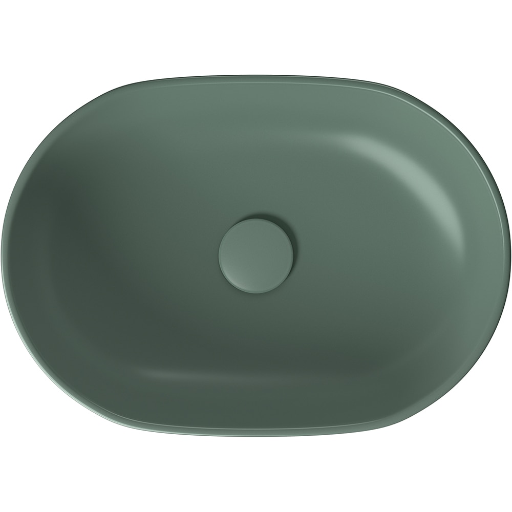 Lavoar pe blat CERSANIT Moduo K116-130, ceramica, 50 x 35.5 x 15 cm, verde
