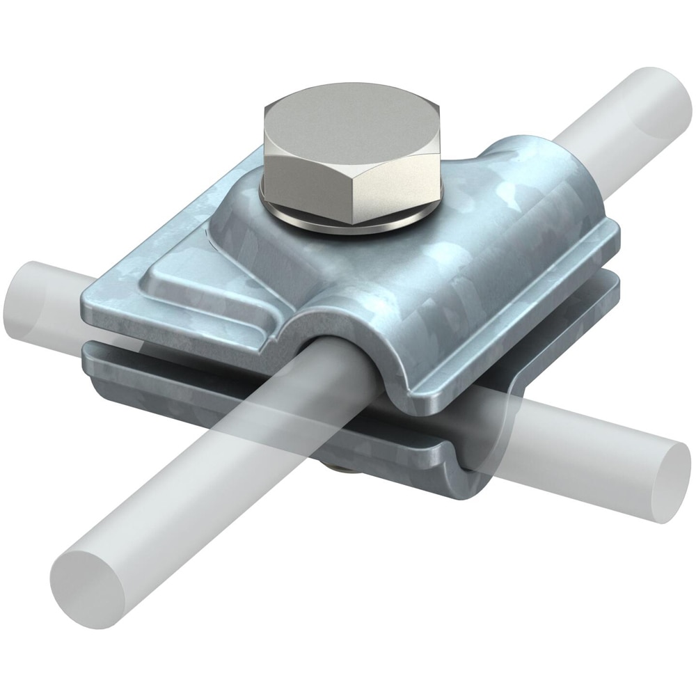 Clema legatura cruce OBO, 8-10 mm2, otel