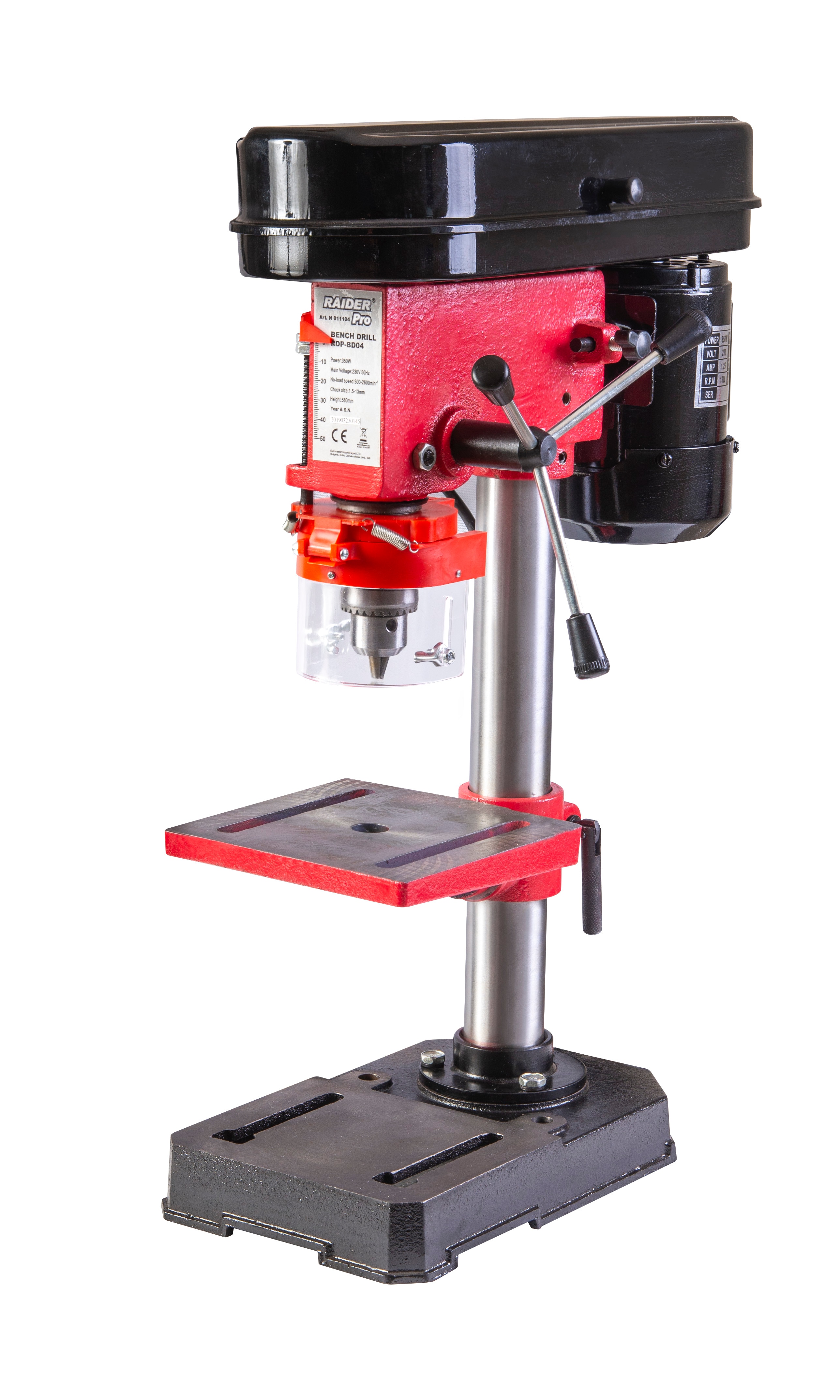 Masina de gaurit fixa Raider, 350W, RDP-BD04