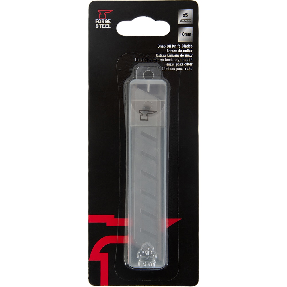 Lame cutter FORGE STEEL, 18mm x 11cm, 5buc
