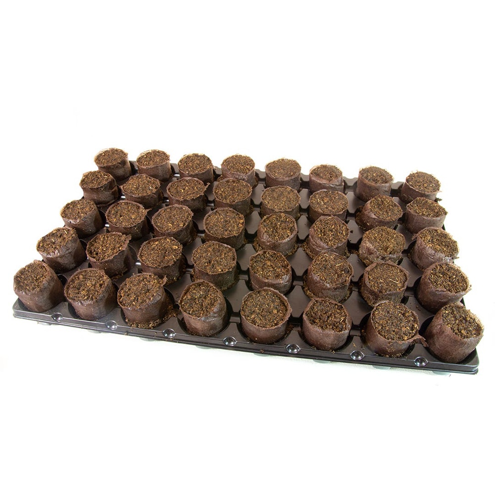 Alveole cilindri de turba pentru rasaduri Yurta, 40 bucati
