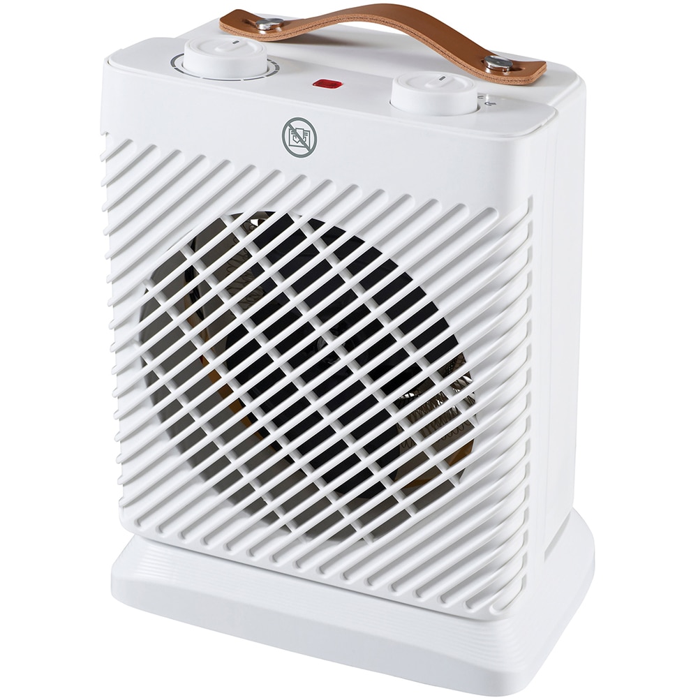 Aeroterma oscilanta cu ventilator 2000W, suprafata incalzire 20m2, alb