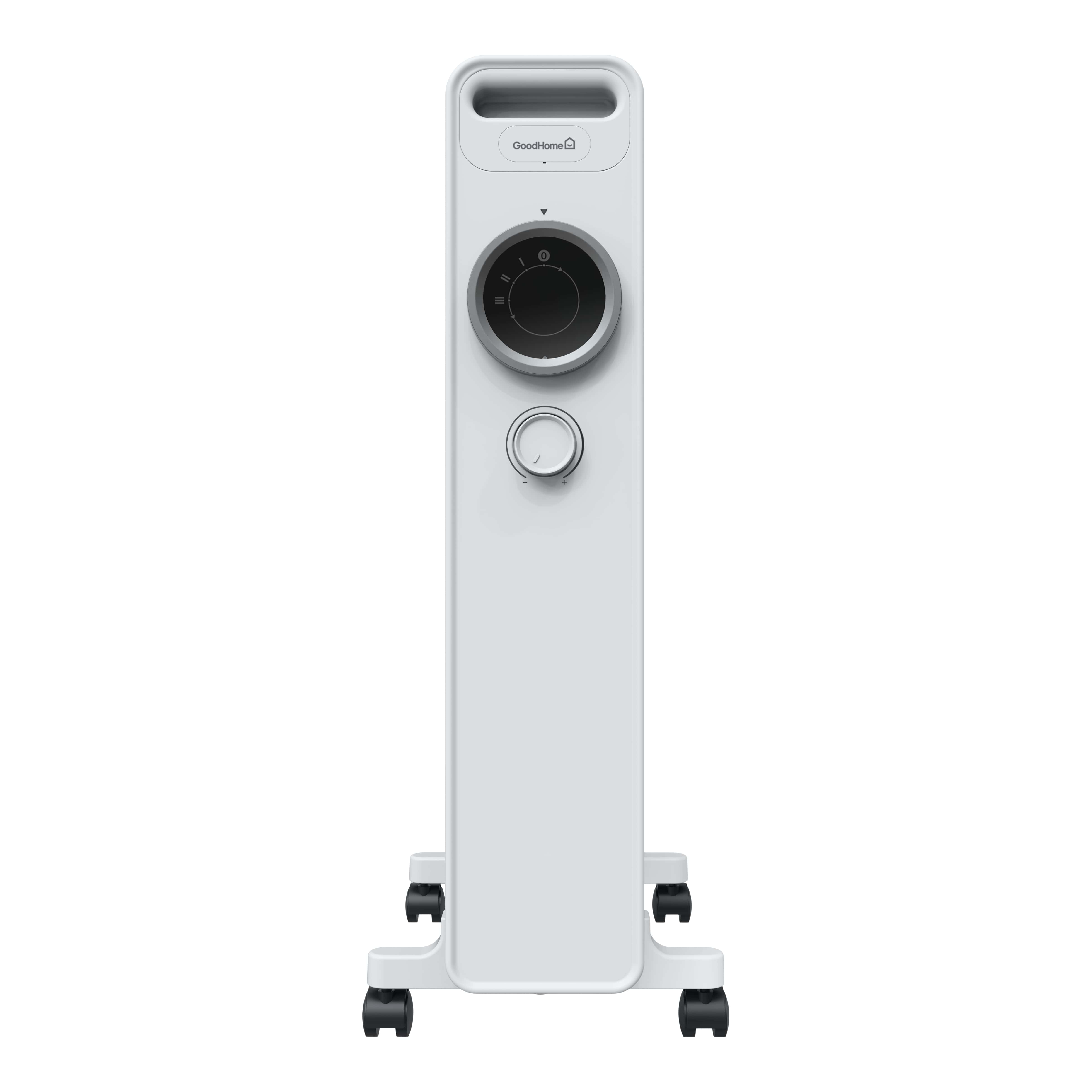 Radiator electric GoodHome Tekapo NY2513-24M, 2500W, 13 elementi, 45 x 64 x 24 cm, alb