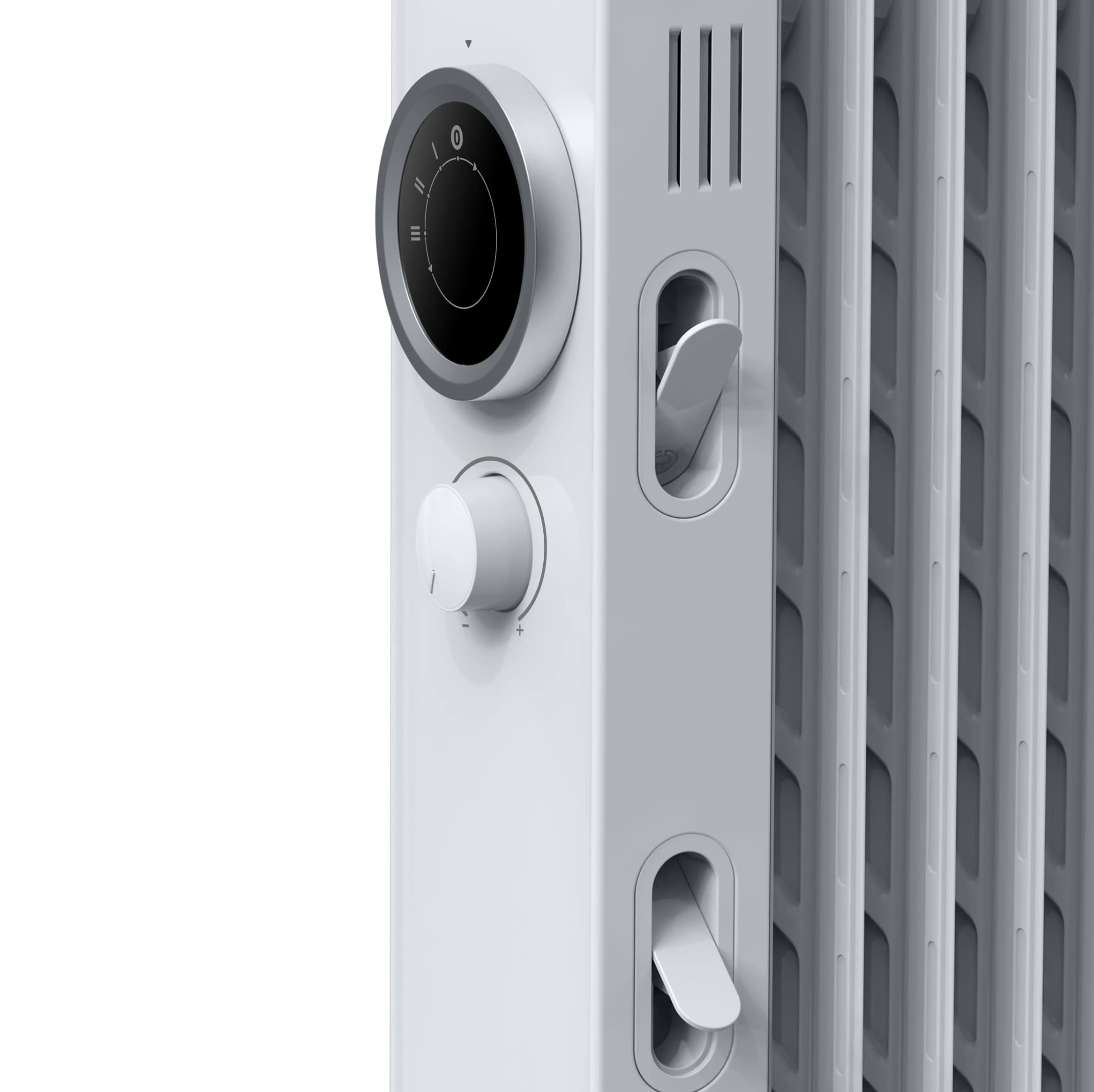 Radiator electric GoodHome Tekapo NY2513-24M, 2500W, 13 elementi, 45 x 64 x 24 cm, alb