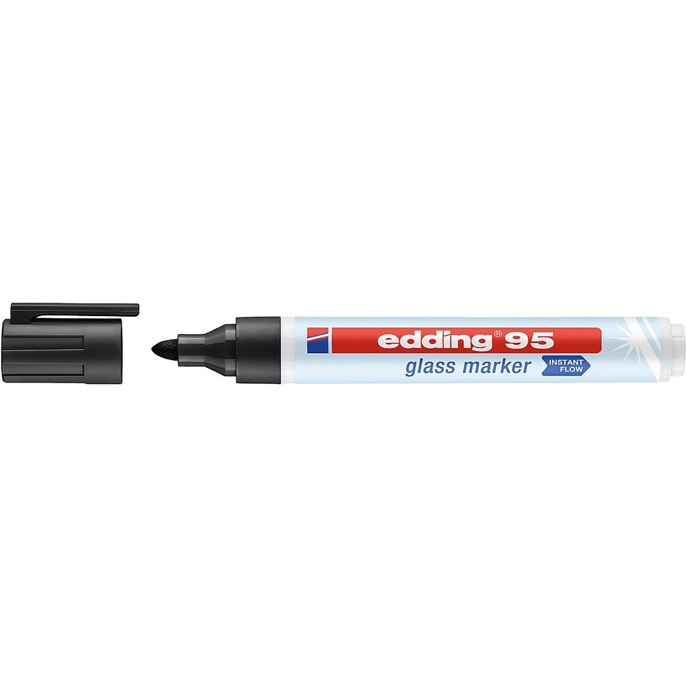 Marker pentru sticla EDDING 95, 1.5-3 mm, negru