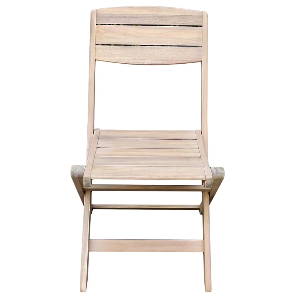 Scaun pliabil de gradina GOODHOME Riveo 101498107,  49 x 51 x 87 cm, maro