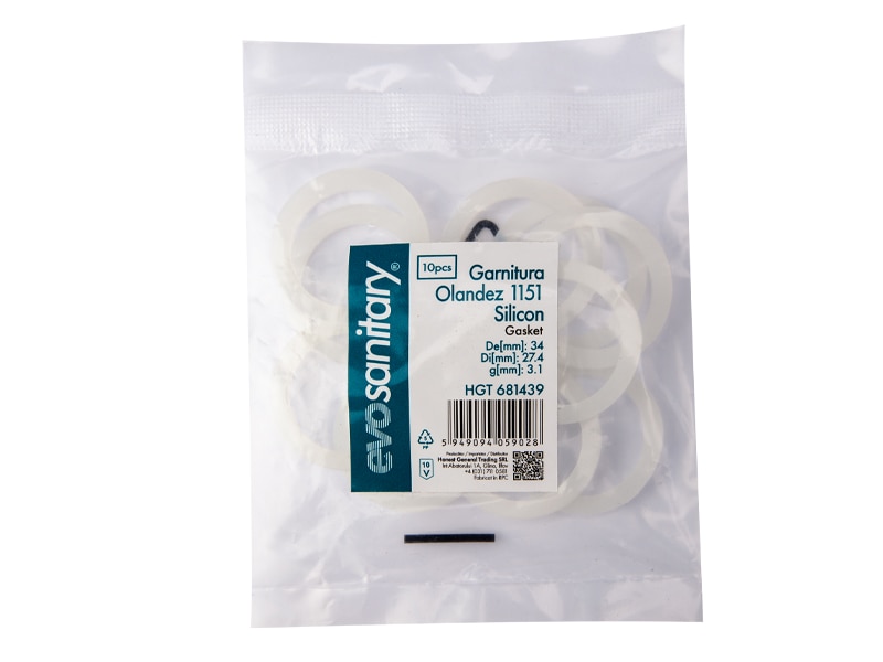 Garnitura Olandez 1151 / De[mm]: 34; Di[mm]: 27.4; g[mm]: 3.1