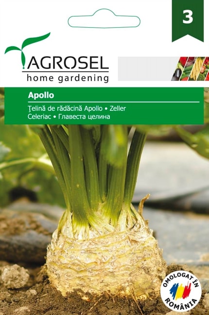 Seminte telina Apollo AGROSEL, 5.15 g