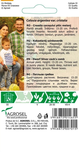 Creasta Cocosului Pitic Mj.