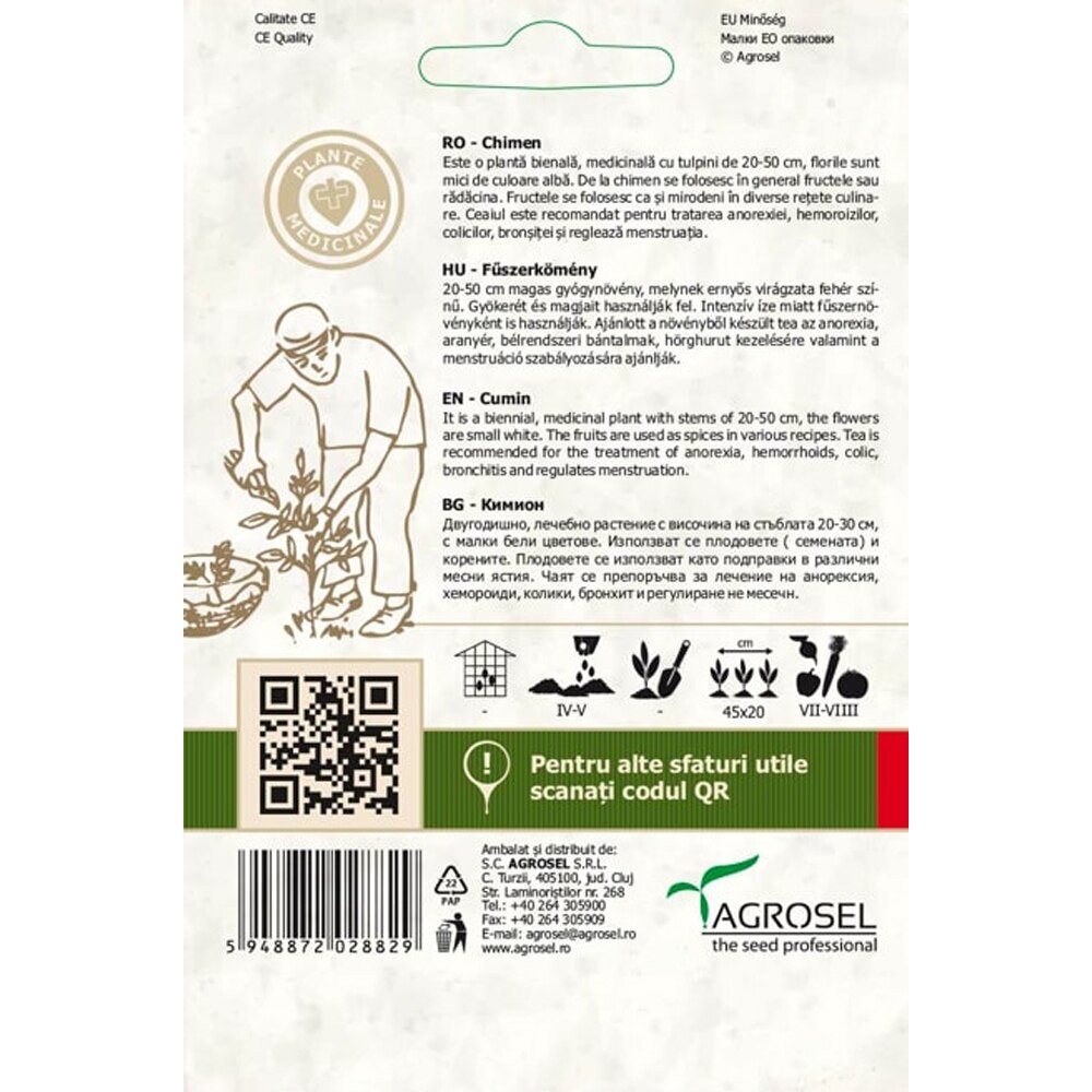 Seminte legume Chimen AGROSEL