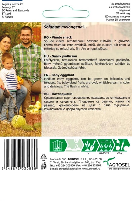 Vinete White Egg Snack