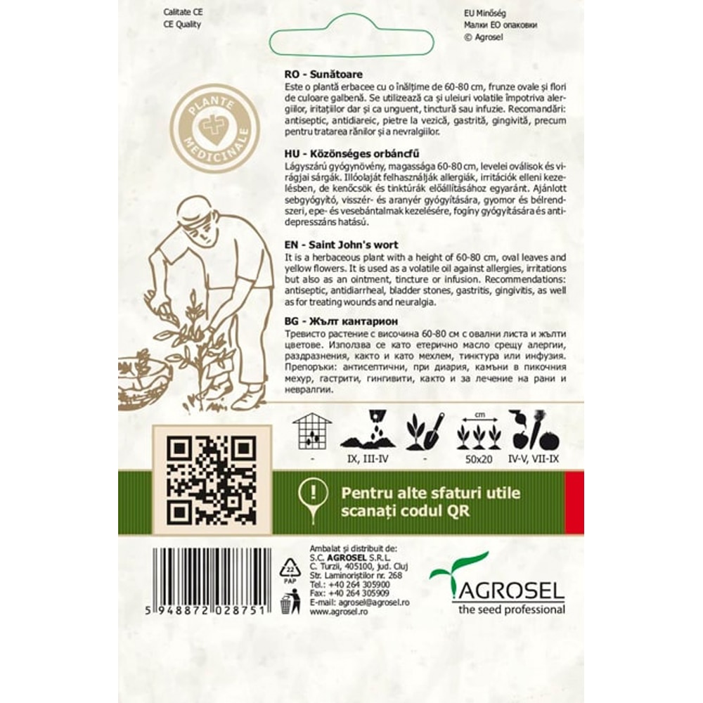 Seminte Sunatoare AGROSEL
