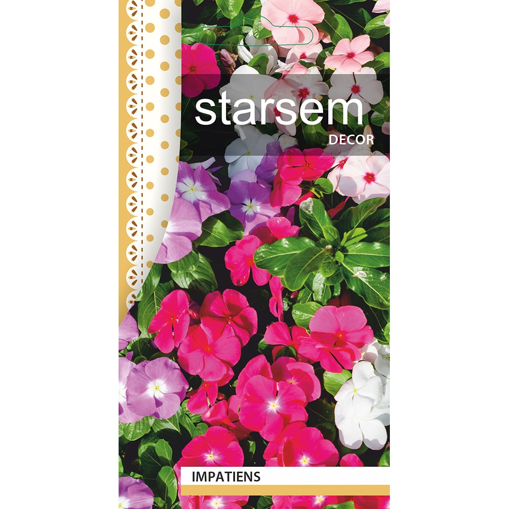Seminte Impatiens STARSEM, multicolor