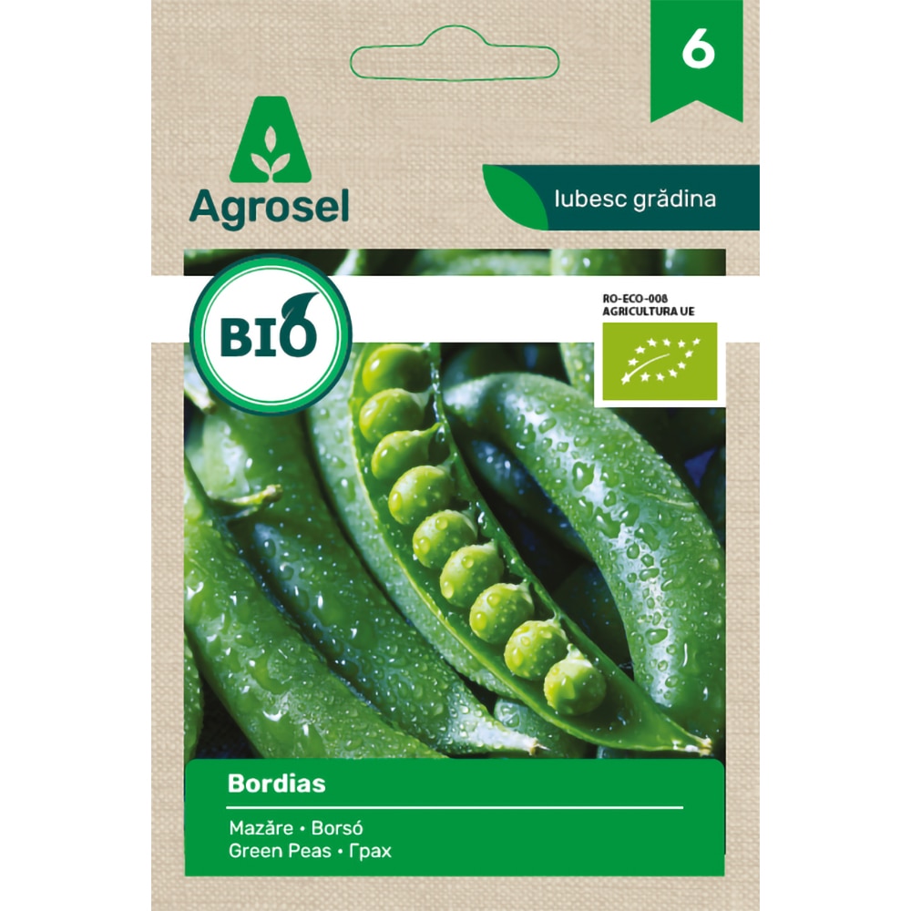 Seminte Mazare Bordias Eco AGROSEL SELECTION