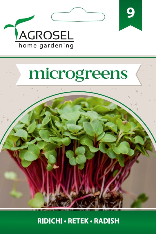 Seminte ridichi (microgreens) AGROSEL, 5.15 g