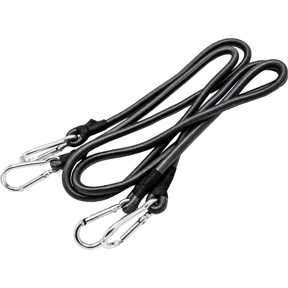 Cordelina elastica LUMY TOOLS, carabina, cauciuc, 10 mm x 1250 mm, gri