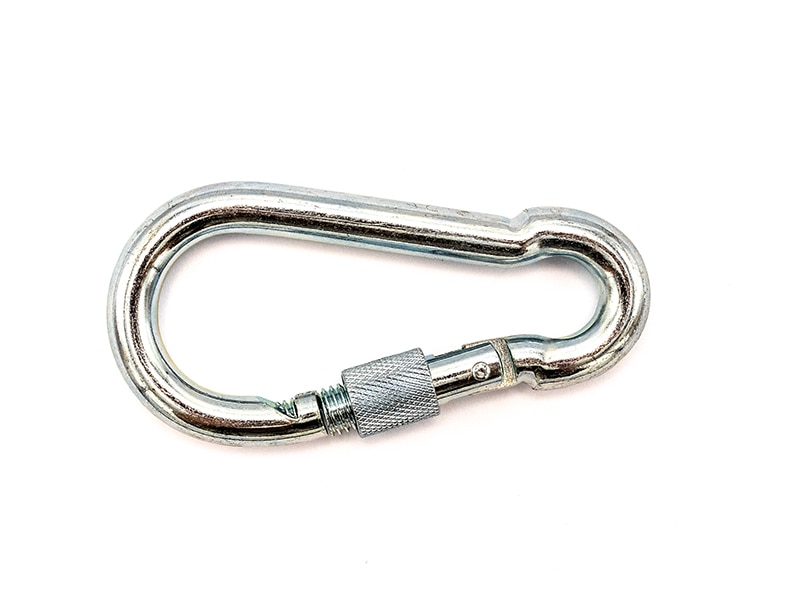 Carabina cu siguranta, 8 x 80 mm, otel, argintiu