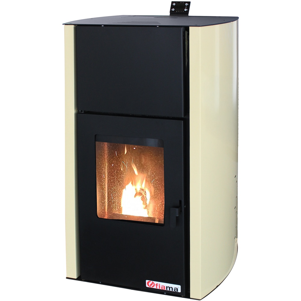 Termosemineu pe peleti FORNELLO Fima Confort, 12Kw, ivoire