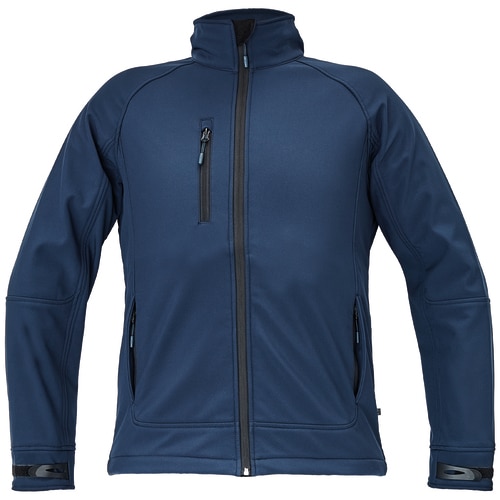 Jacheta de lucru Cerva, tip Softshell, din poliester, bleumarin, marimea L