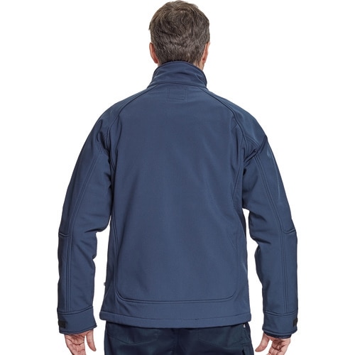 Jacheta de lucru Cerva, tip Softshell, din poliester, bleumarin, marimea XL