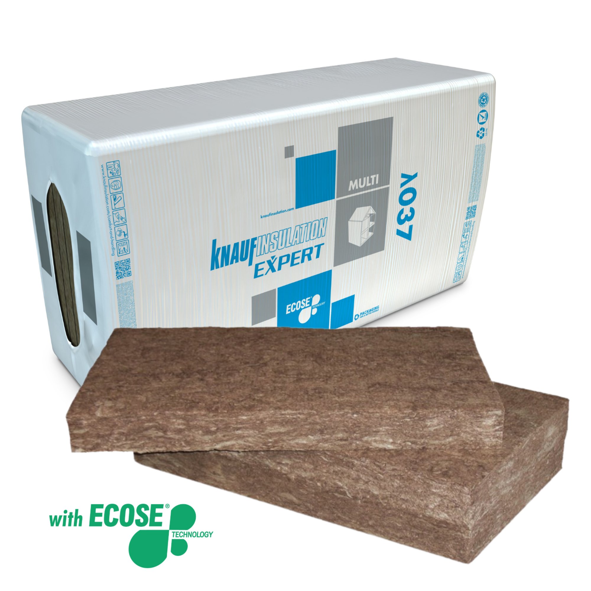 Vata minerala de sticla 6,48 mp, 0,037 W/mK, 120 x 60 x 10 cm  Knauf Insulation