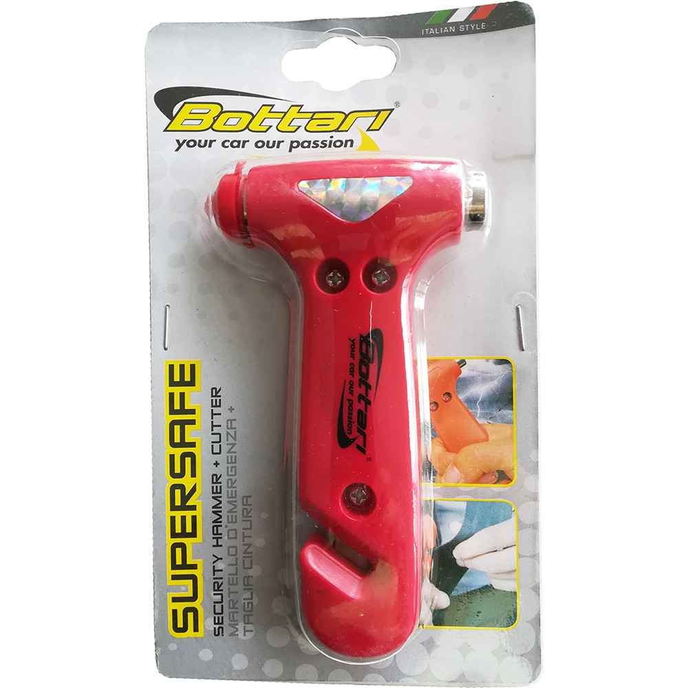 Ciocan de urgenta BOTTARI 28053, rosu