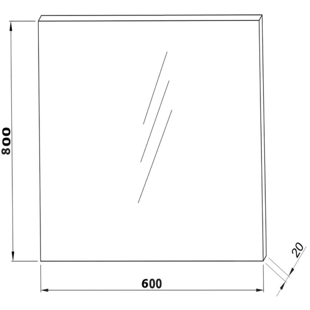 Set mobilier baie Savinidue Rio, 61.5 x 46.5 x 53 cm, alb