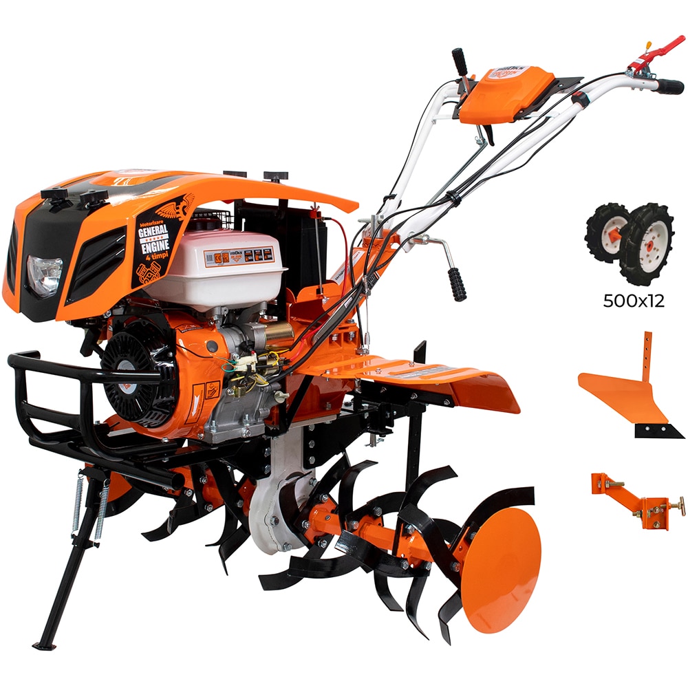 Motocultor pe benzina, Ruris, 1180KS start, 460 CC, 18 CP, latime de lucru 75-110 cm