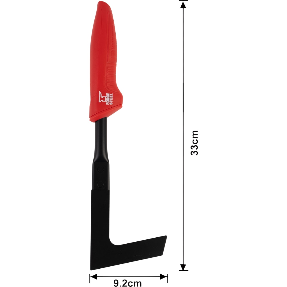 Razuitor pentru rosturi FORGE STEEL, otel, rosu-negru