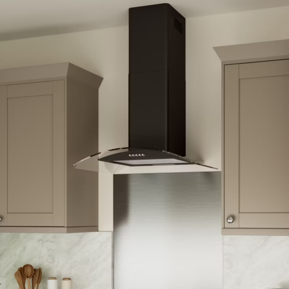 Hota decorativa NNCGHB60EU, 1 motor, 409 m3/h, L 60 cm, negru