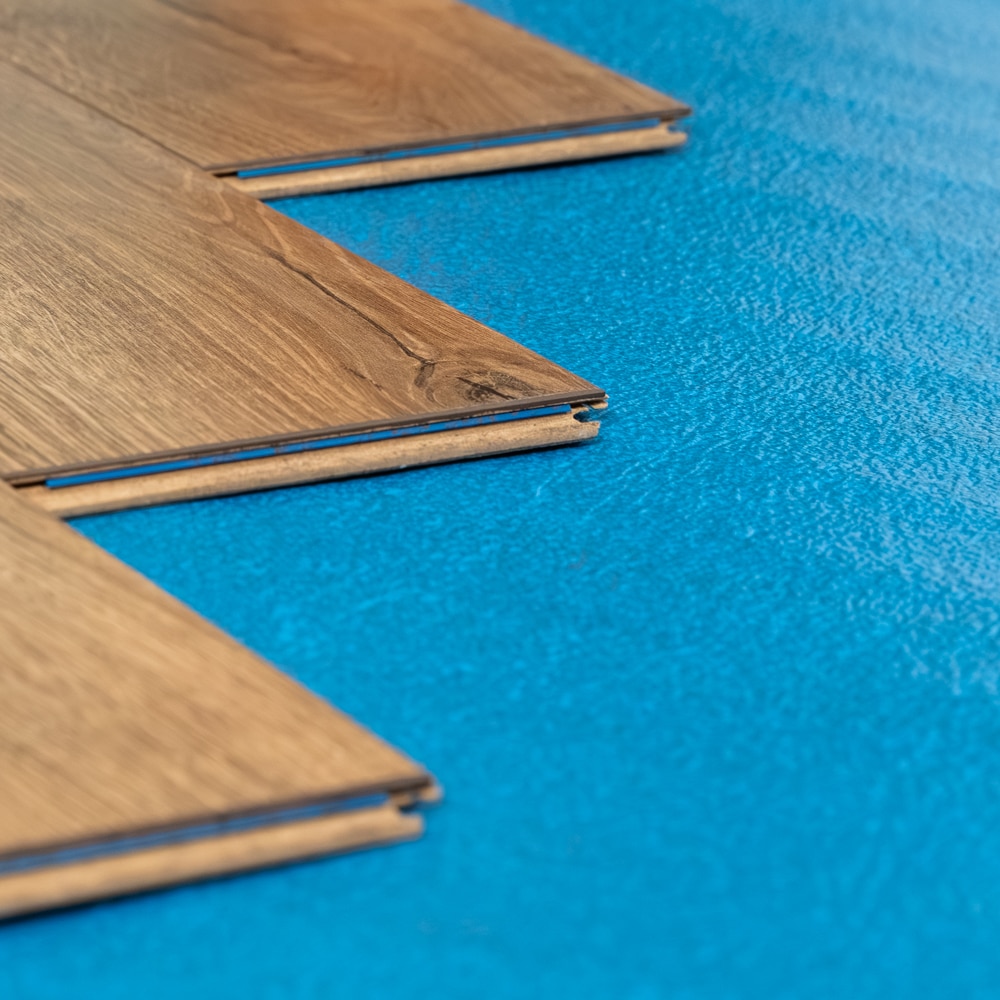 Izolatie parchet, polietilena, grosime 3 mm, 100 x 1500 cm, albastru