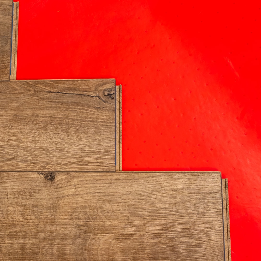 Izolatie parchet, PEE, grosime 2 mm, 100 x 1250 cm, rosu