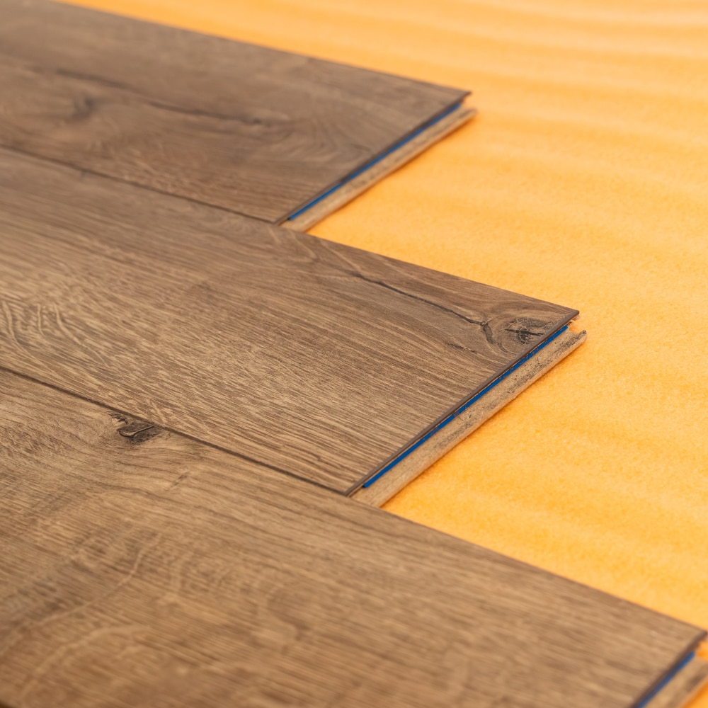 Izolatie parchet, PEE, grosime 3 mm, 100 x 1600 cm, portocaliu