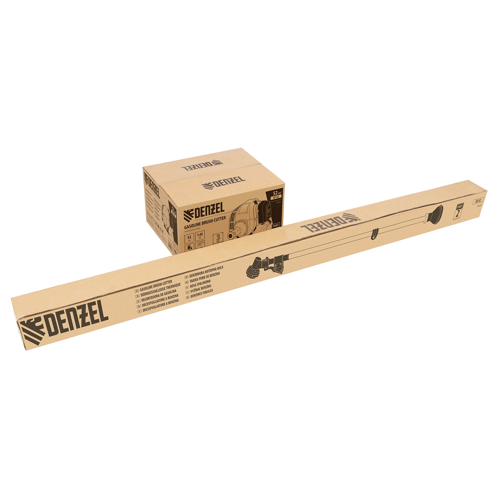 Motocoasa pe benzina, 1,45 kW, 2 CP  Denzel DT-52