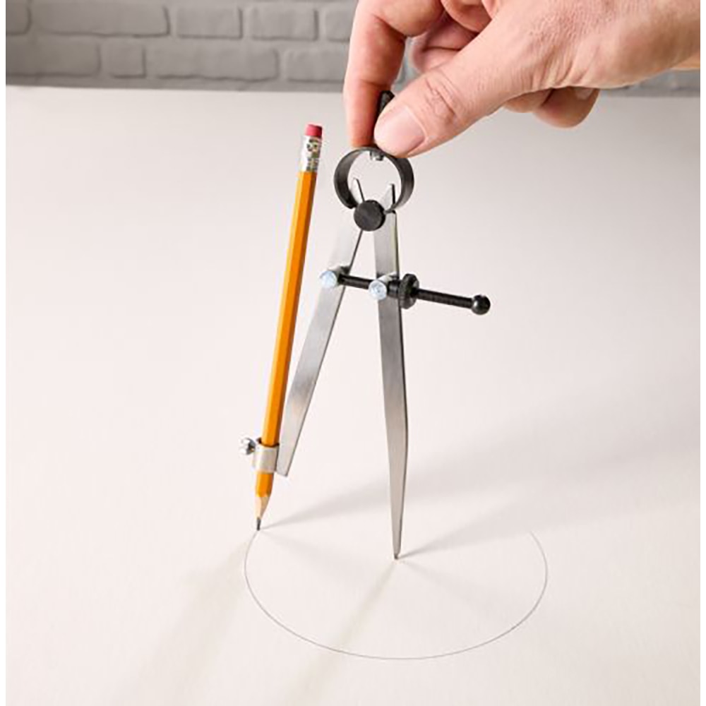 Compas profesional FORGE DTEEL, 150mm, otel