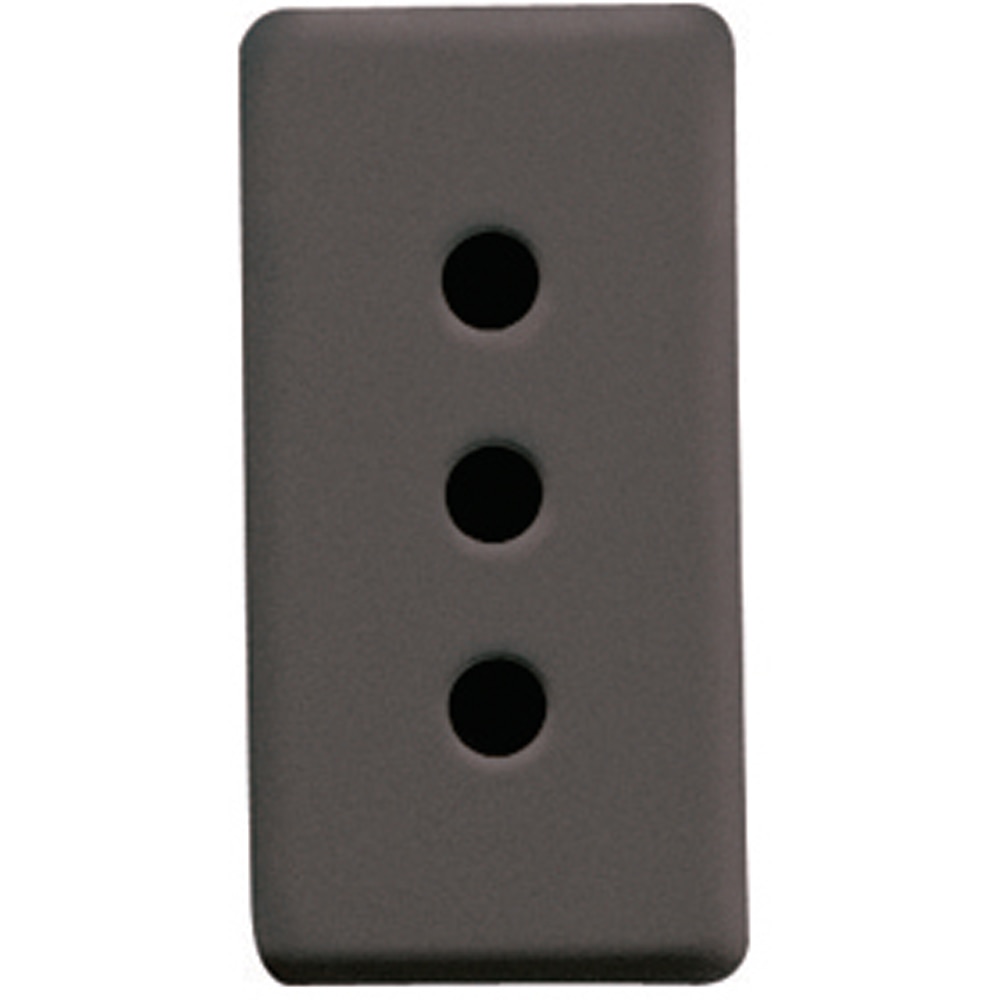 Priza electrica GEWISS GW21201DY01, interior, incastrat, IP40, 10A, negru