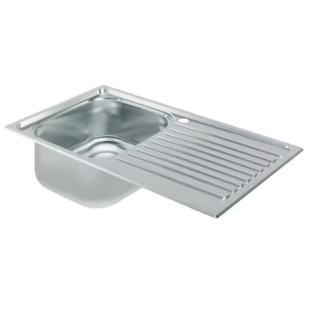 Chiuveta bucatarie Jabiri Linen, 1 cuva, picurator reversibil, 86 x 50 cm, inox