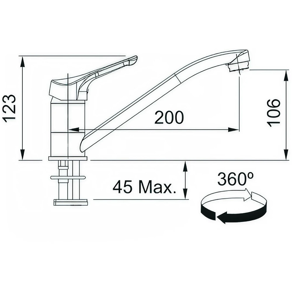 Pachet chiuveta FRANKE SKL 611-78/50, 1 cuva, picurator dreapta, inox + baterie Basic, crom