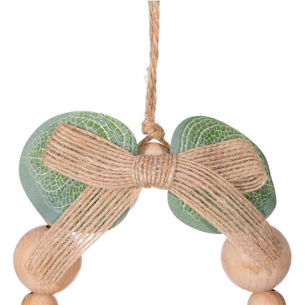 Decoratiune brad Coronita, 12.5 cm, maro deschis