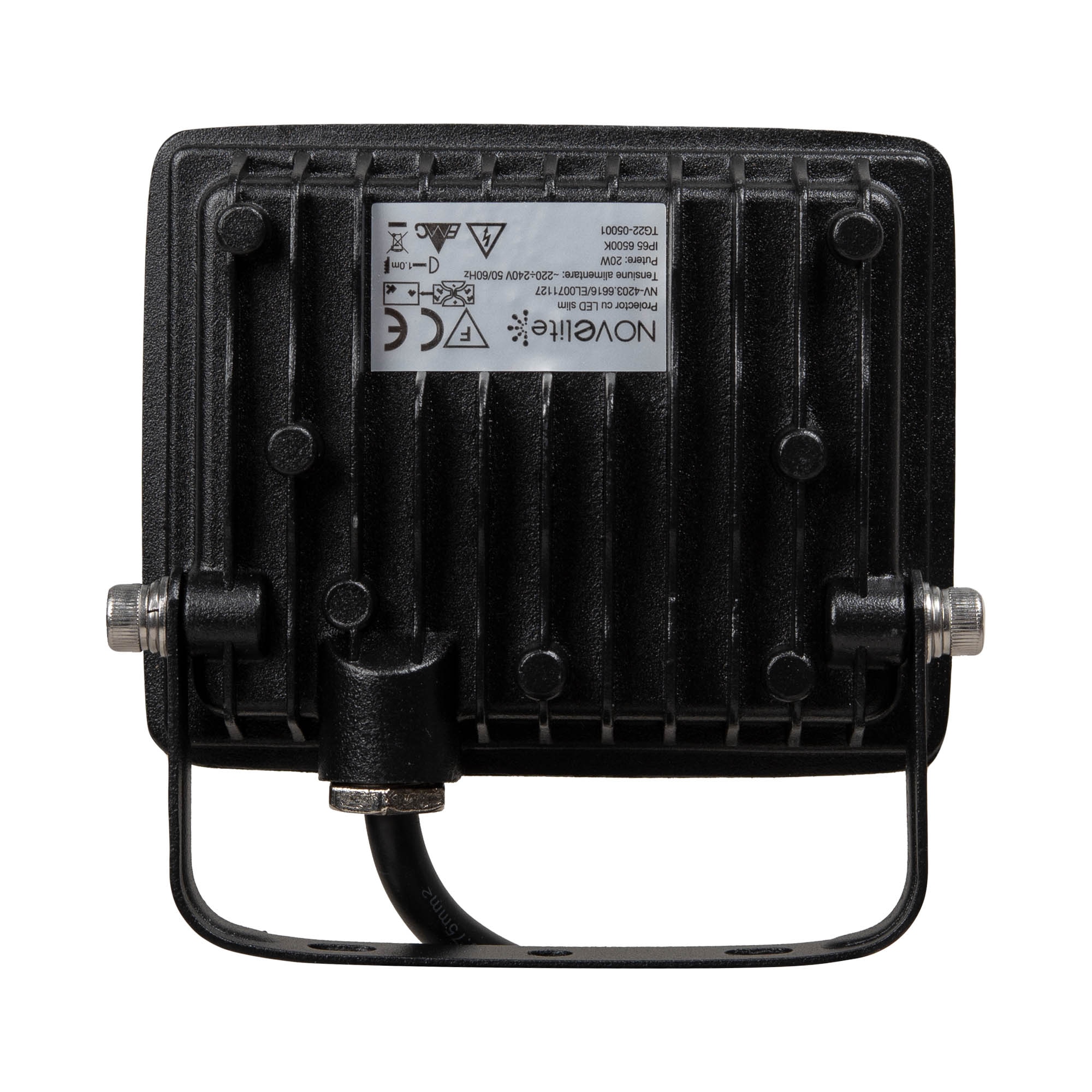 Proiector Smd Slim Led 20W Negru