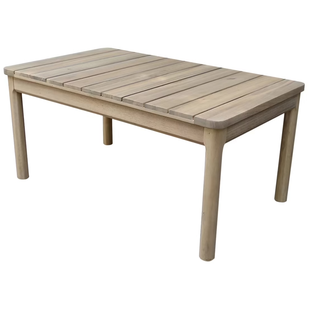 Set mobilier de gradina GOODHOME Riveo Acacia 101517871, 4 piese, maro